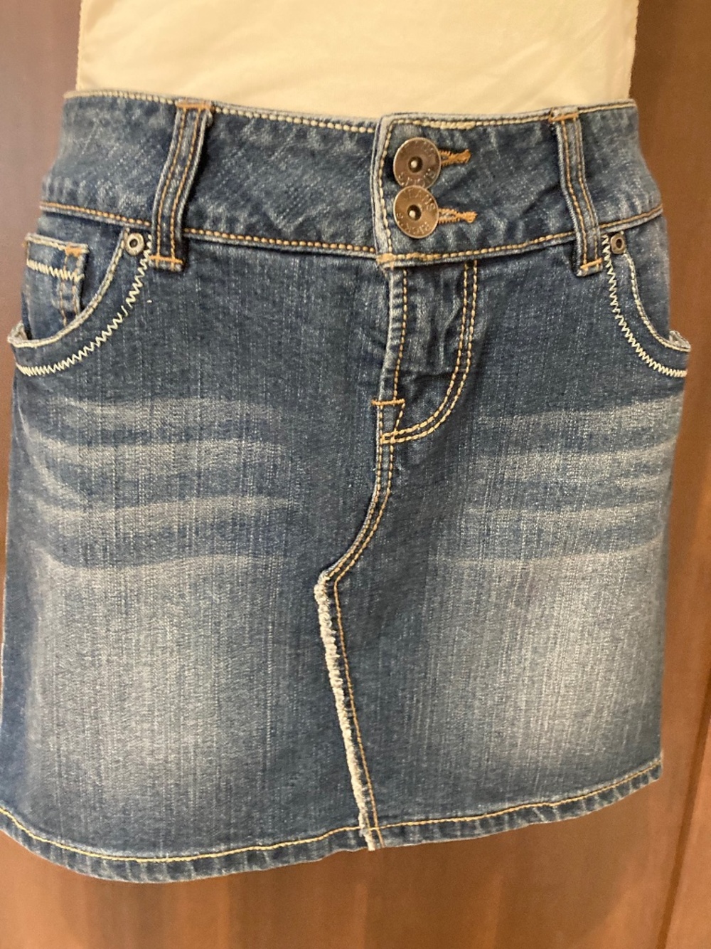Short Denim Skirt